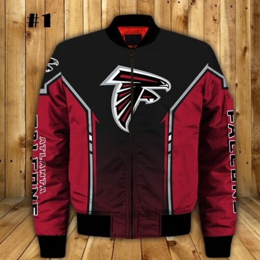 Falcons Bomber Jacket - Image 2