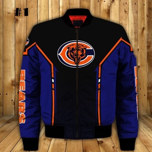 Bears Thick Bomber Jacket - Image 2