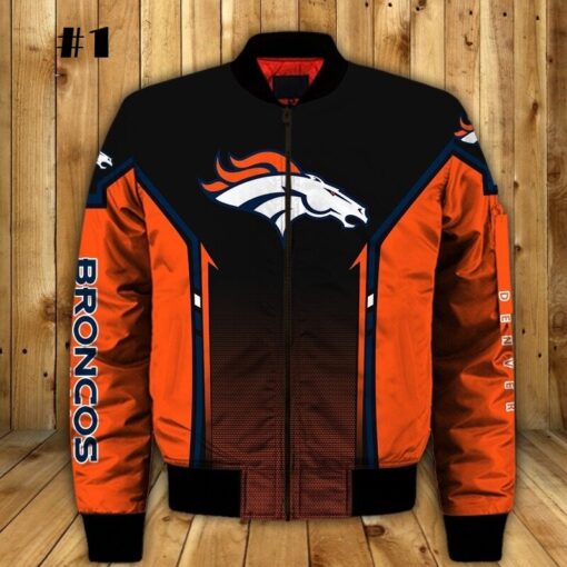 Broncos Thick Bomber Jacket - Image 2