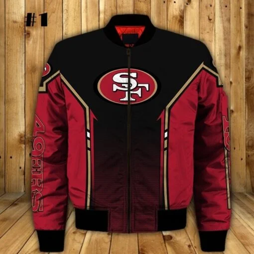 49ers Thick Bomber Jacket - Image 2
