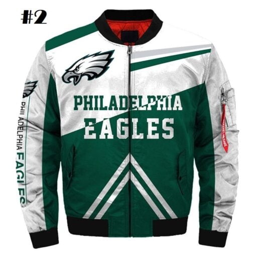 Eagles Bomber Jacket - Image 3