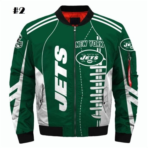 Jets Bomber Jacket - Image 3