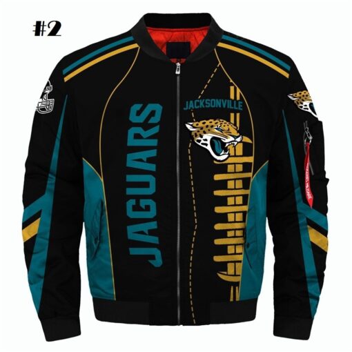 Jaguars Bomber Jacket - Image 3