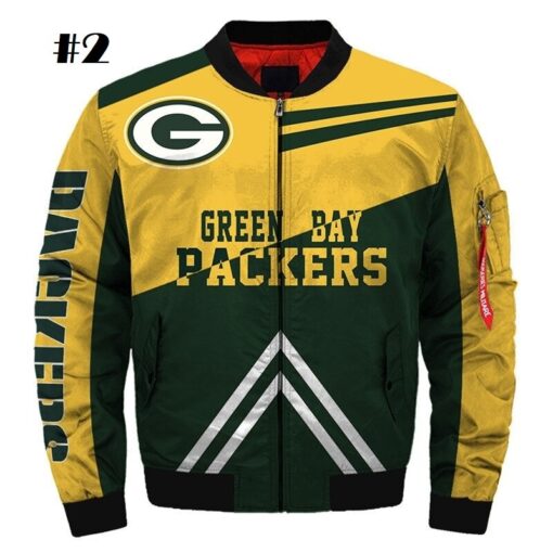 Packers Bomber Jacket - Image 3