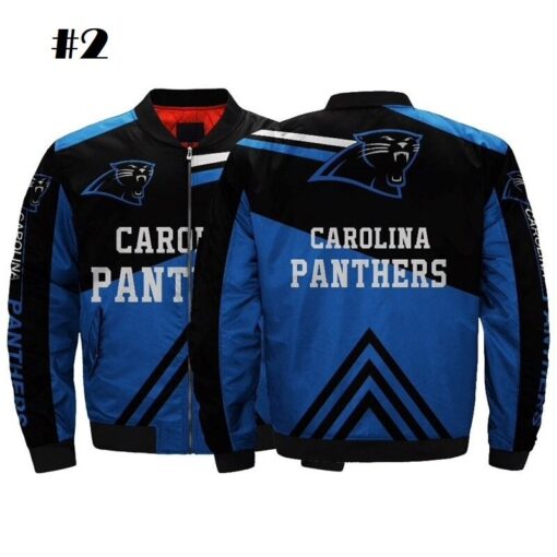 Panthers Bomber Jacket - Image 3