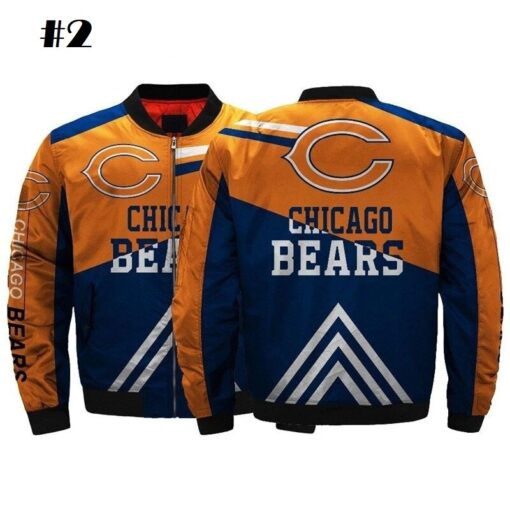 Bears Thick Bomber Jacket - Image 3