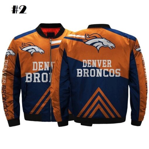 Broncos Thick Bomber Jacket - Image 3