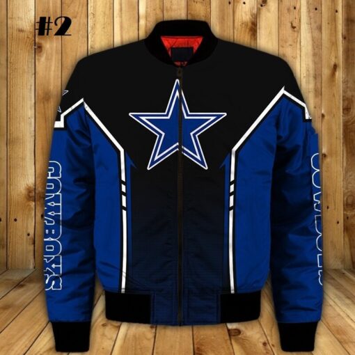 Cowboys Thick Bomber Jacket - Image 3