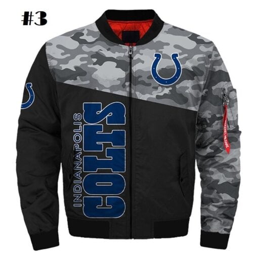 Colts Bomber Jacket - Image 4