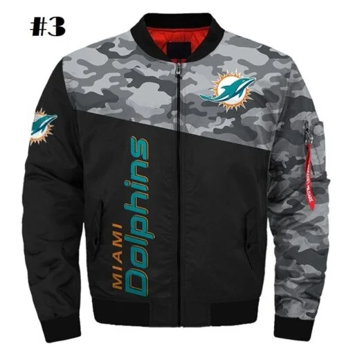 Dolphins Bomber Jacket - Image 4
