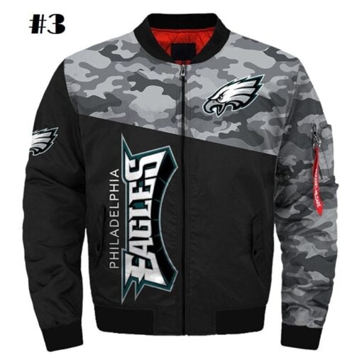 Eagles Bomber Jacket - Image 4