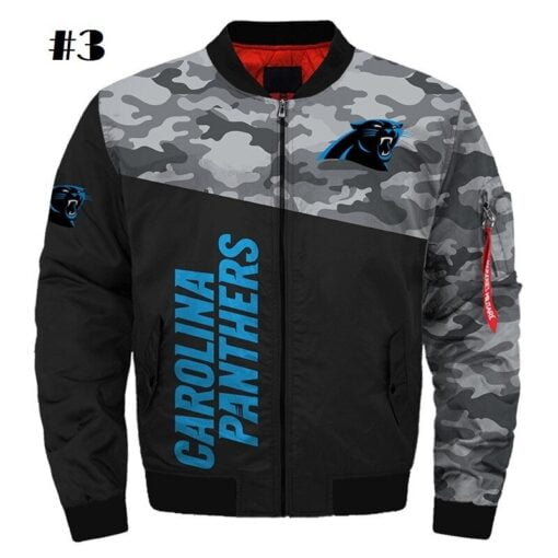 Panthers Bomber Jacket - Image 4