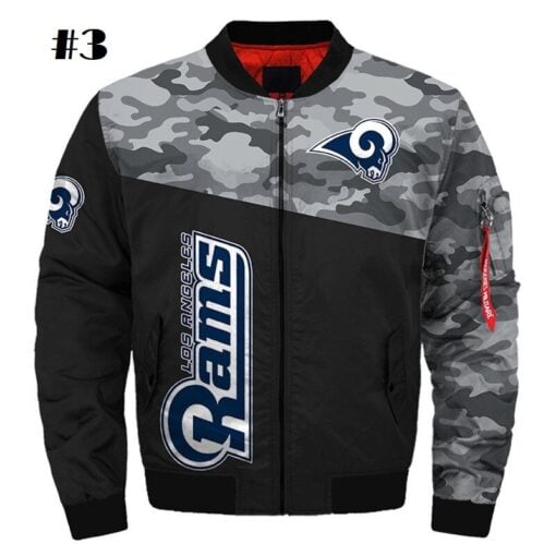 Rams Bomber Jacket - Image 4