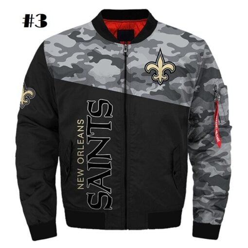 Saints Bomber Jacket - Image 4