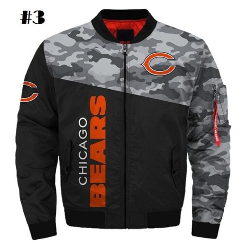 Bears Thick Bomber Jacket - Image 4