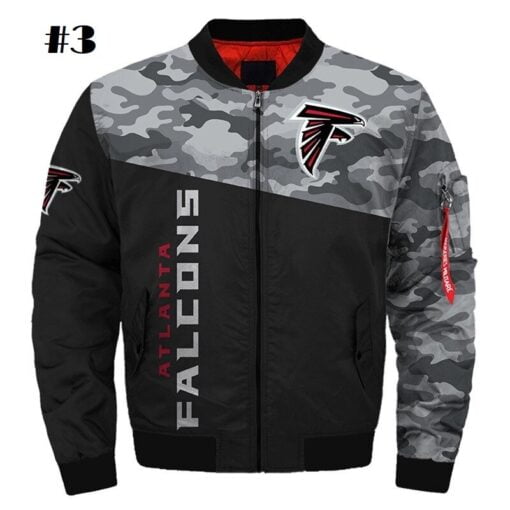 Falcons Bomber Jacket - Image 4