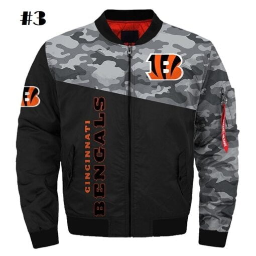 Bengals Thick Bomber Jacket - Image 4