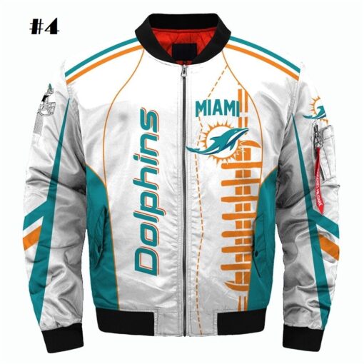 Dolphins Bomber Jacket - Image 5