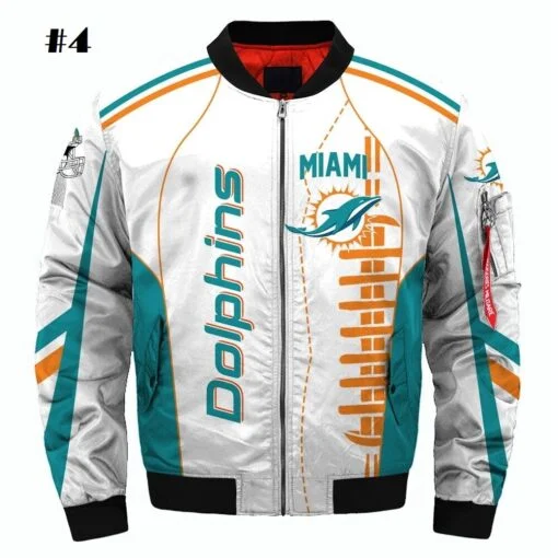 Dolphins Bomber Jacket - Image 5