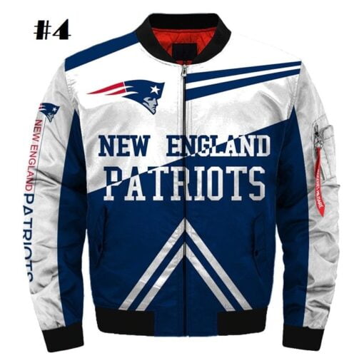 Patriots Bomber Jacket - Image 5