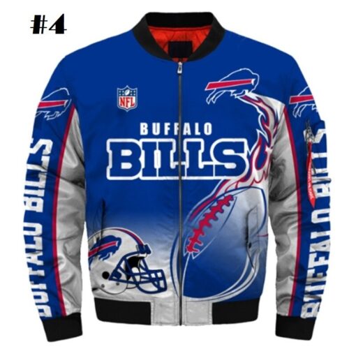 Bills Thick Bomber Jacket - Image 5