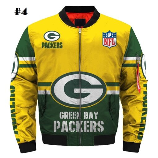 Packers Bomber Jacket - Image 5