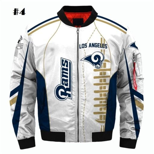 Rams Bomber Jacket - Image 5