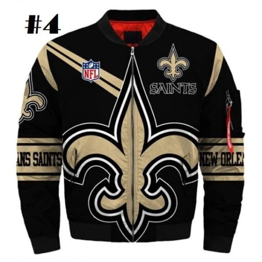 Saints Bomber Jacket - Image 5