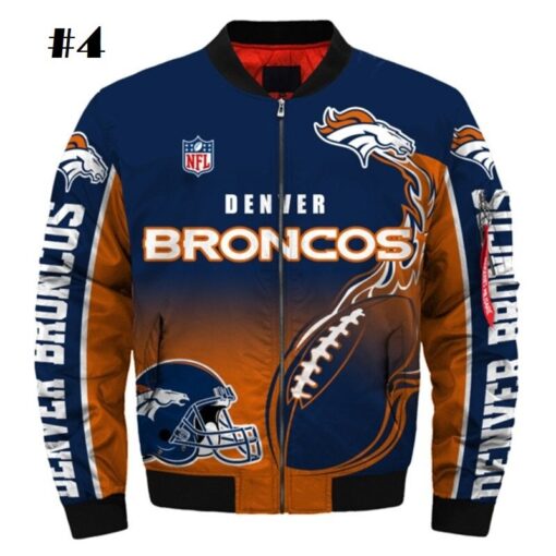 Broncos Thick Bomber Jacket - Image 5