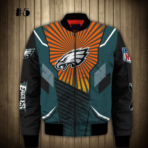 Eagles Bomber Jacket - Image 6
