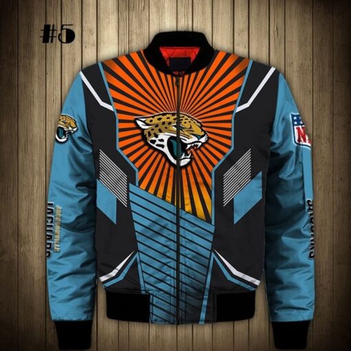 Jaguars Bomber Jacket - Image 6