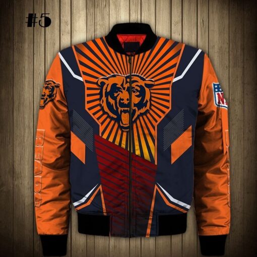 Bears Thick Bomber Jacket - Image 6
