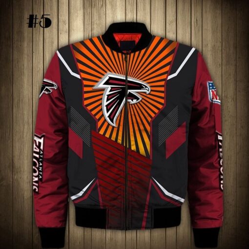 Falcons Bomber Jacket - Image 6