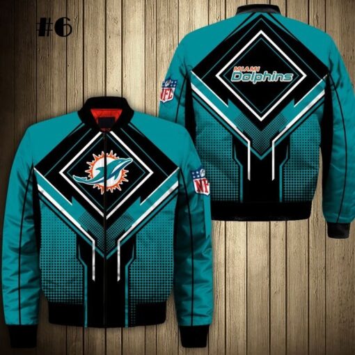 Dolphins Bomber Jacket - Image 7
