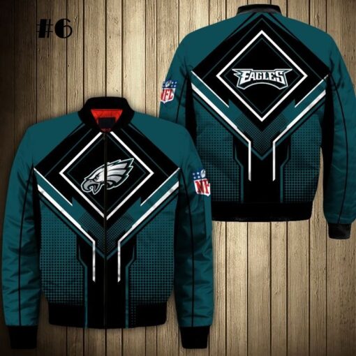 Eagles Bomber Jacket - Image 7