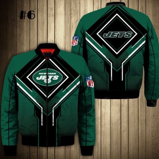 Jets Bomber Jacket - Image 7