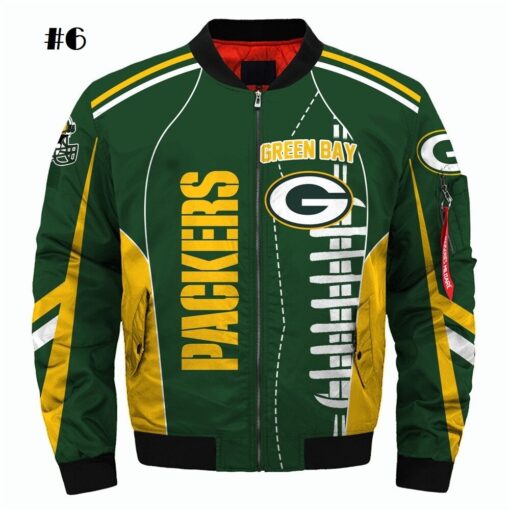 Packers Bomber Jacket - Image 7