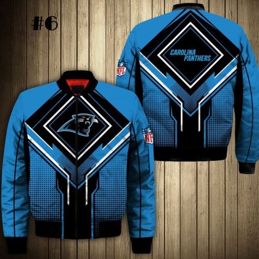 Panthers Bomber Jacket - Image 7