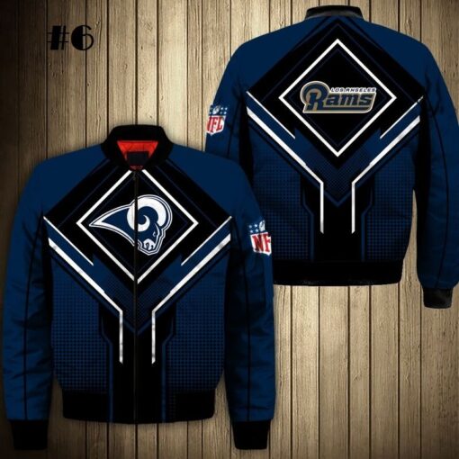 Rams Bomber Jacket - Image 7