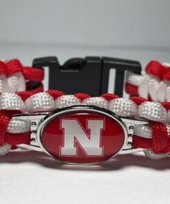 Nebraska Cornhuskers Paracord Bracelet