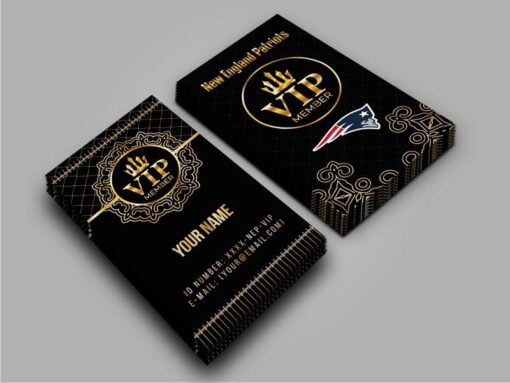 New England Patriots Lifetime VIP Member