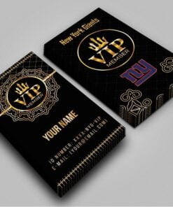 New York Giants Lifetime VIP Member