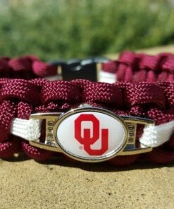 Oklahoma Sooners Paracord Bracelet