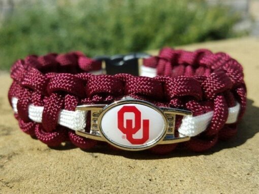 Oklahoma Sooners Paracord Bracelet