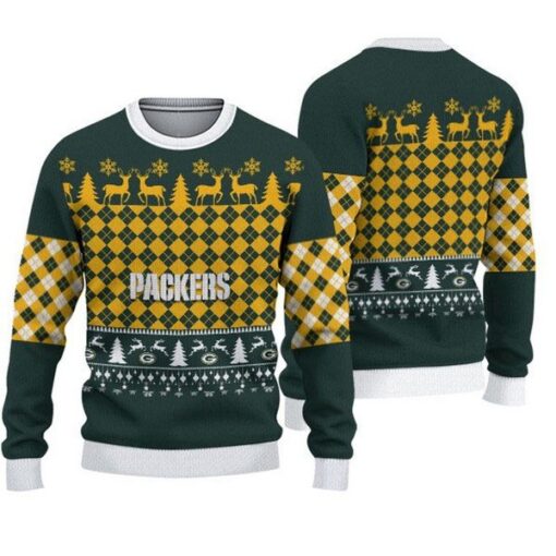 Packers Christmas Pullover Sweatshirt
