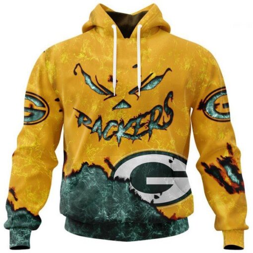 Packers Custom Halloween Pullover Hoodie