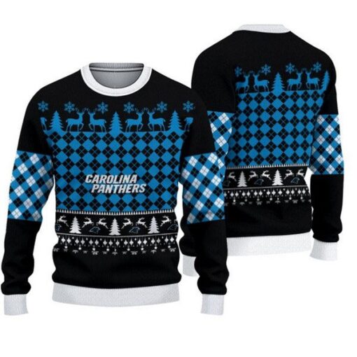 Panthers Christmas Pullover Sweatshirt