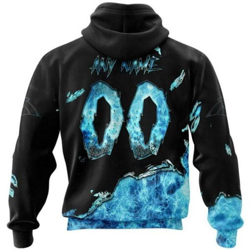 Panthers Custom Halloween Pullover Hoodie - Image 2