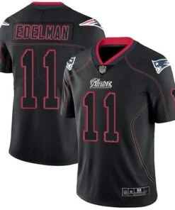 Patriots Julian Edelman Lights Out Color Rush Jersey