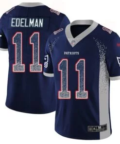 Patriots Julian Edelman Limited Drift Rush Fashion Jersey